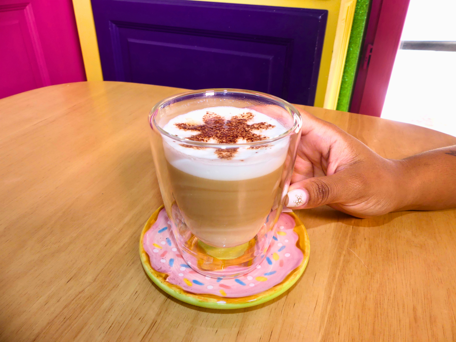 Cappuccino et pause gourmande chez Ninou